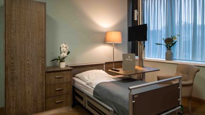 Unsere Patientenzimmer der Praxisklinik KÖ-Aesthetics in Düsseldorf