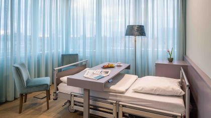 Unsere Patientenzimmer der Praxisklinik KÖ-Aesthetics in Düsseldorf